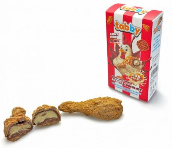Tabby Kyllingechokolade 50 gr.