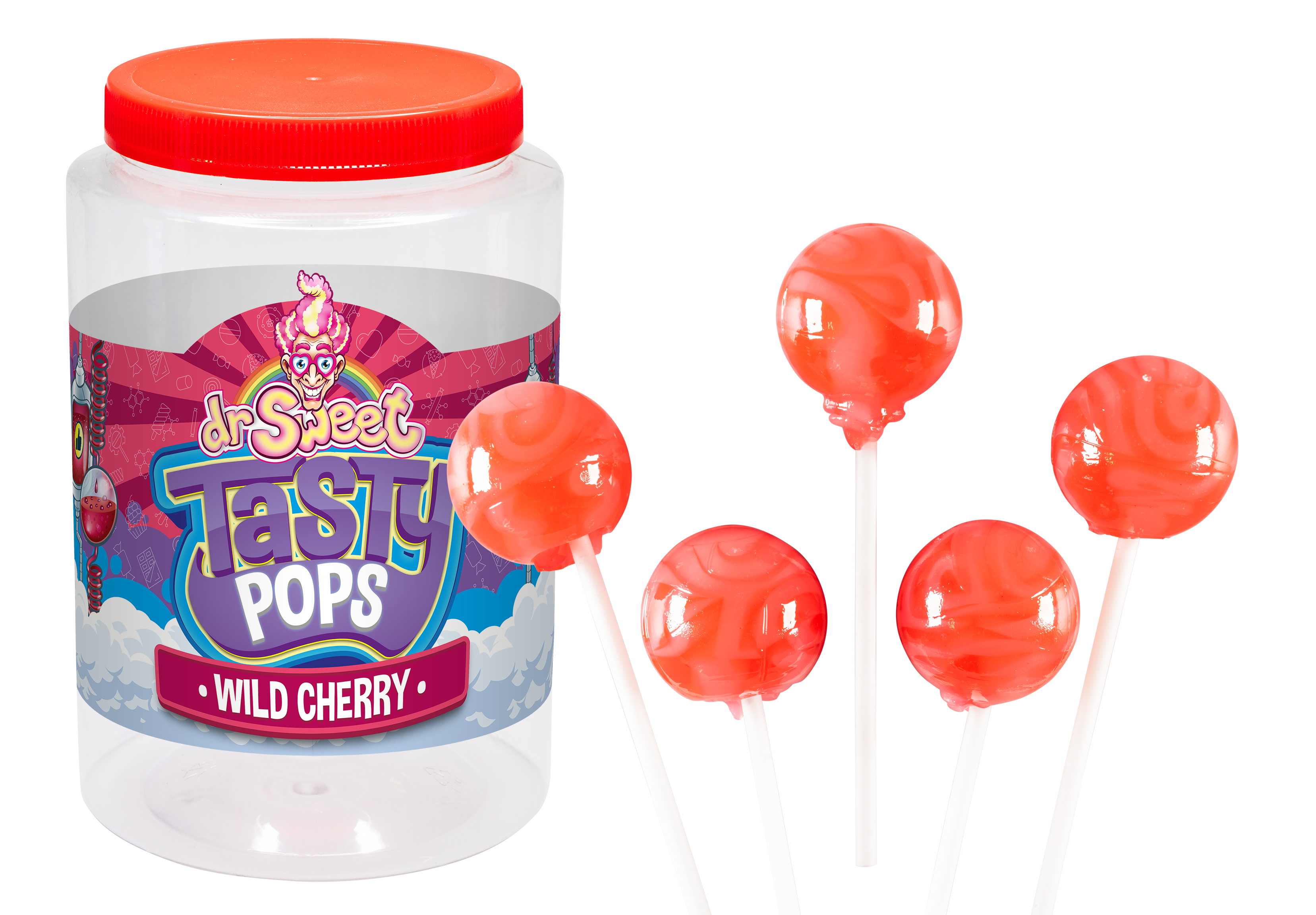 Swigle Pop Mini Watermelon 50 stk.