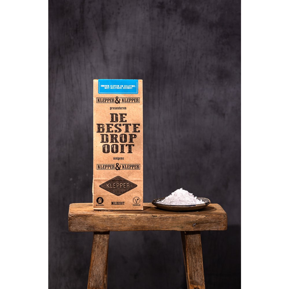 Klepper en Klepper Mildsaltet Lakrids 200 gram