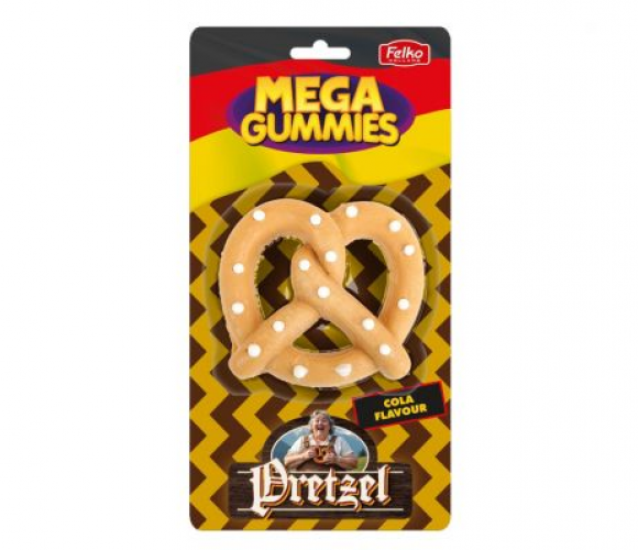 Mega Gummies German Pretzel 120 gram