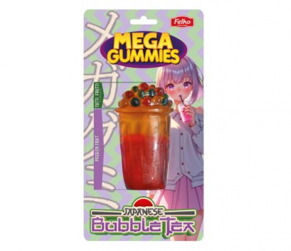 Mega Gummies japansk bubble tea 120 gr