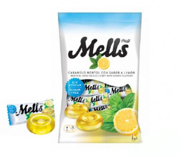 Vidal Lemon & Menthol sukkerfri 200 gram