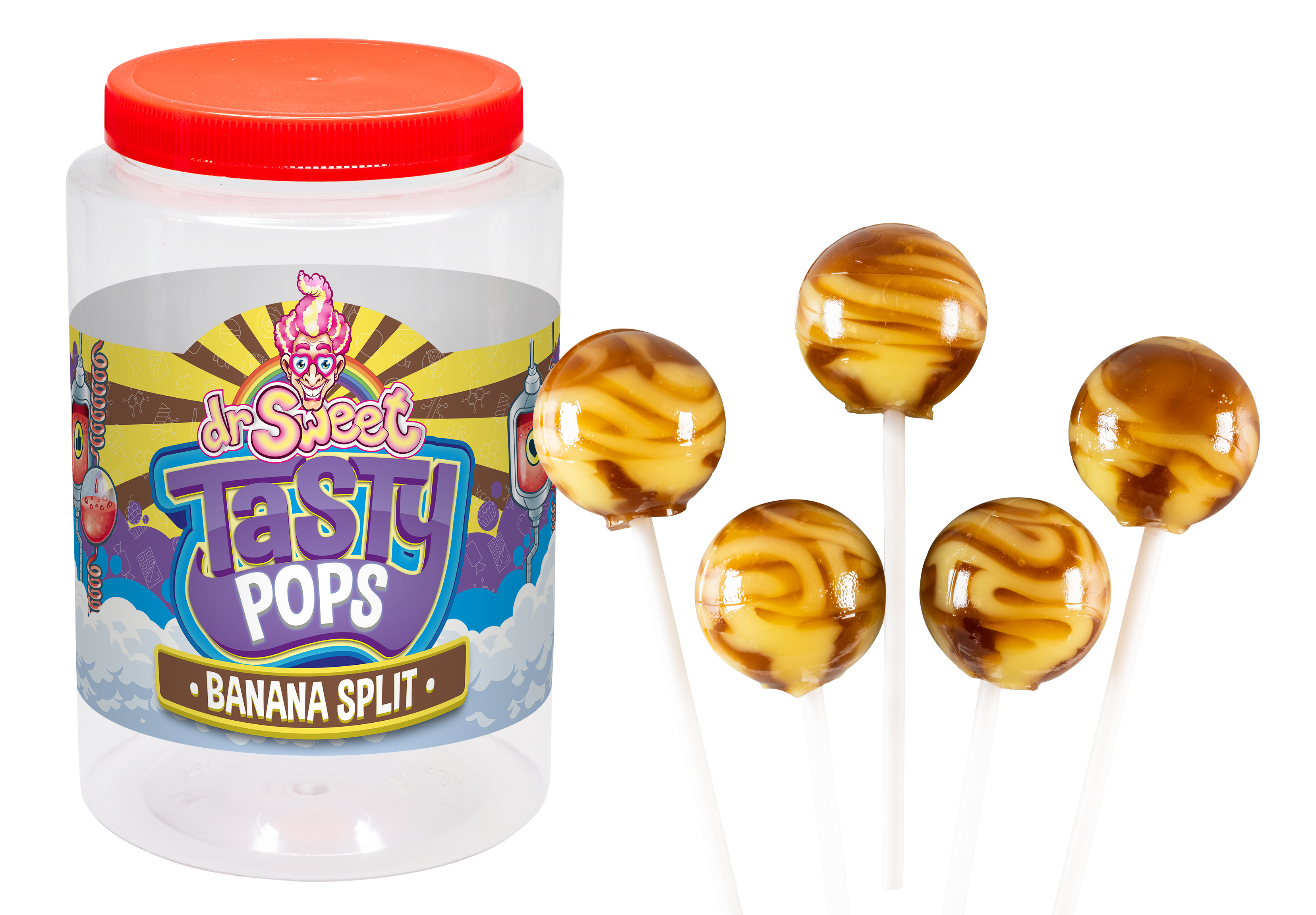 Swigle Pop Mini Watermelon 50 stk.