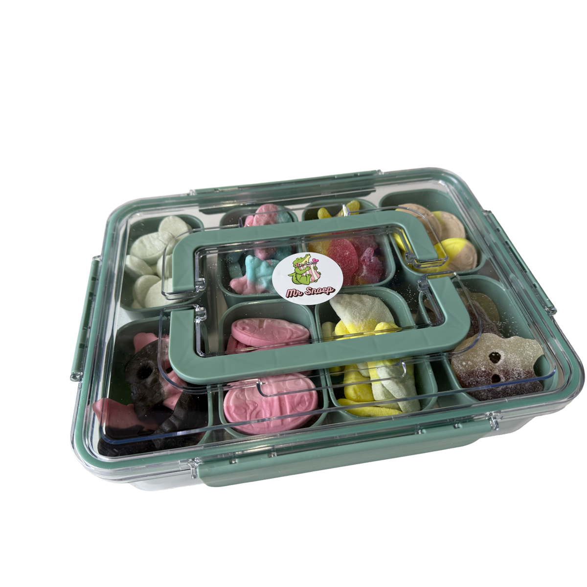Snackboks med Bubs Slik 1 kg