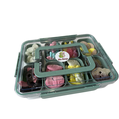 Snackboks med Bubs Slik 1 kg