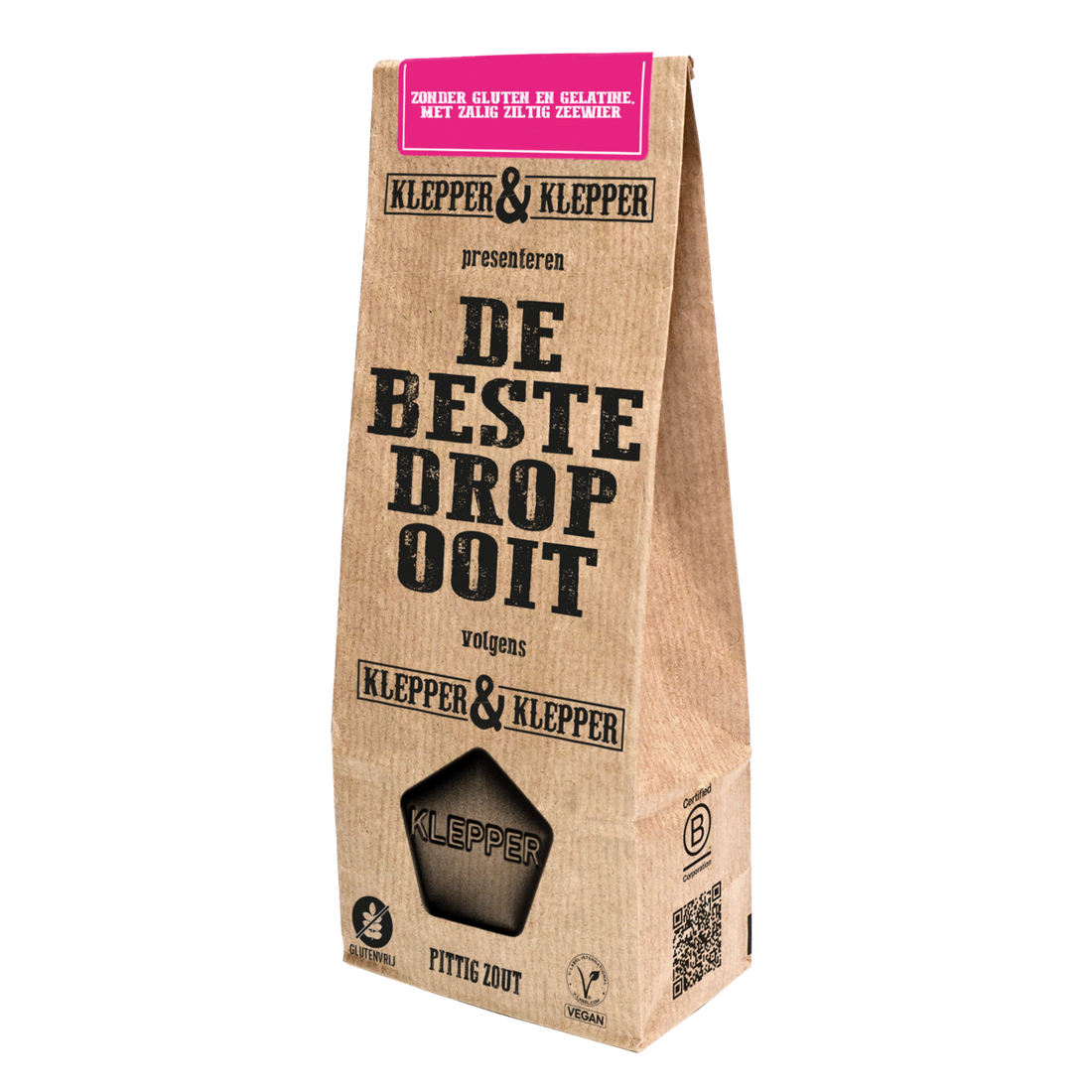 Klepper en Klepper Krydret Salt Lakrids 200 gram