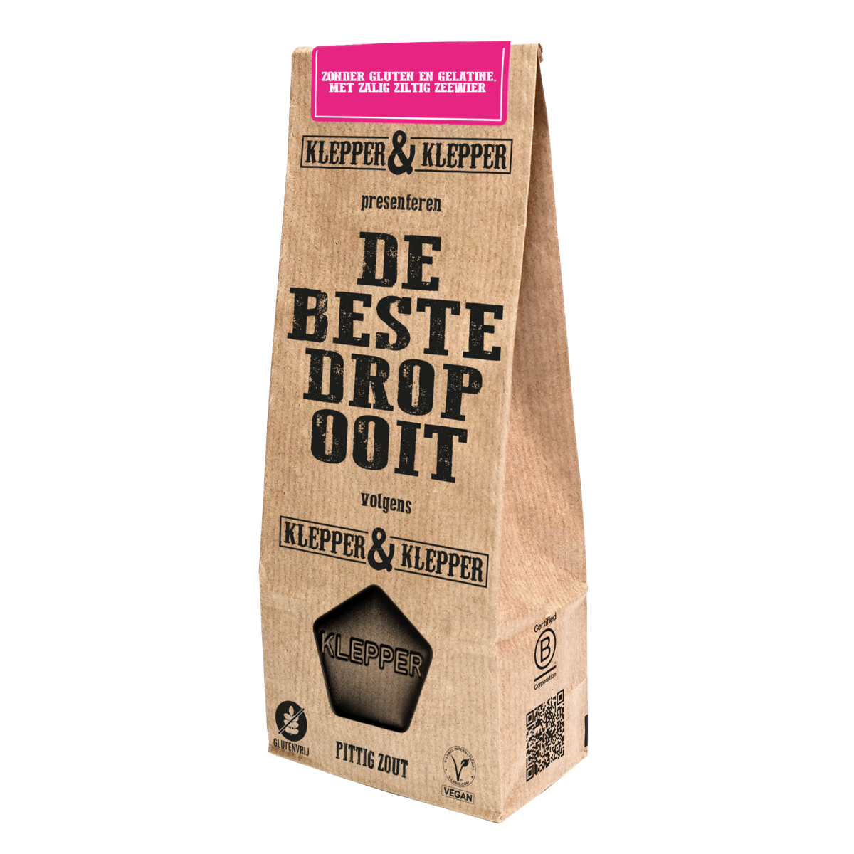 Klepper en Klepper Krydret Salt Lakrids 200 gram