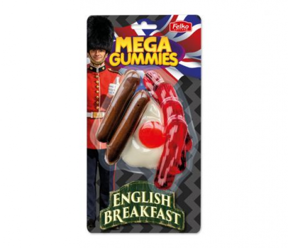 Mega Gummies hollandsk frikandel 120 gram