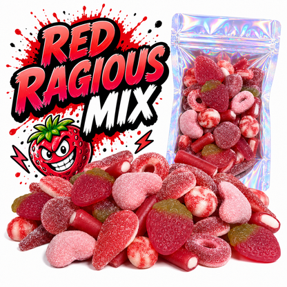 Sød Rød Ragious Mix