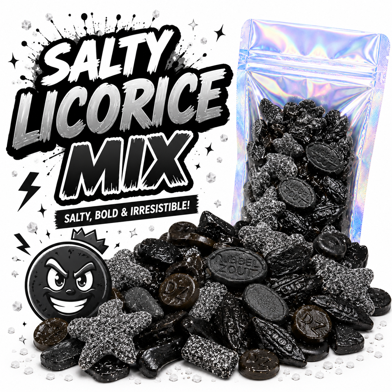 Salt lakrids mix