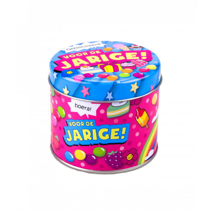 Fyldte slikdåser - Fødselsdagsbarn og 250 g