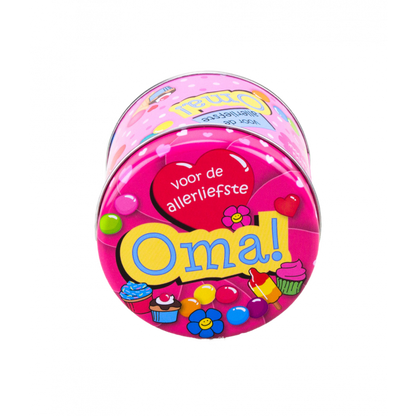 Fyldte slikdåser - Bedstemor og 250 g