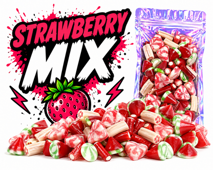 Sød jordbær Mix