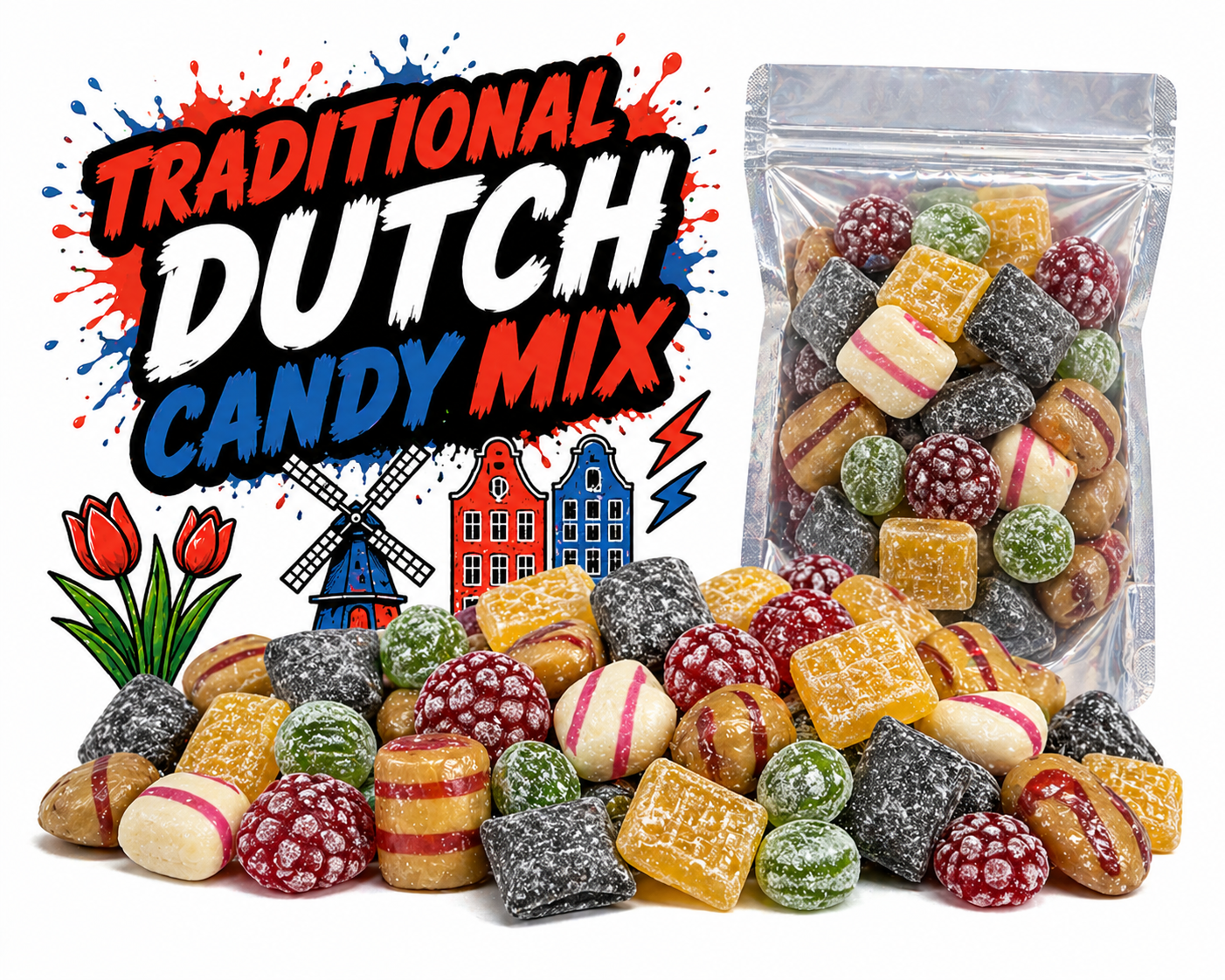 Gammeldags hollandsk Mix