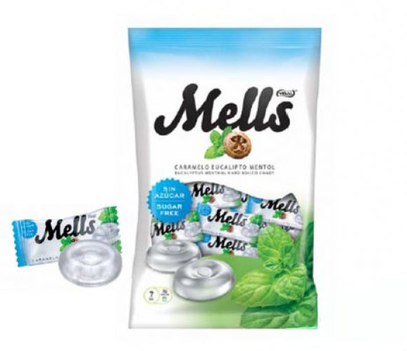 Vidal Eucalyptus &amp; Menthol sukkerfri 250 gram